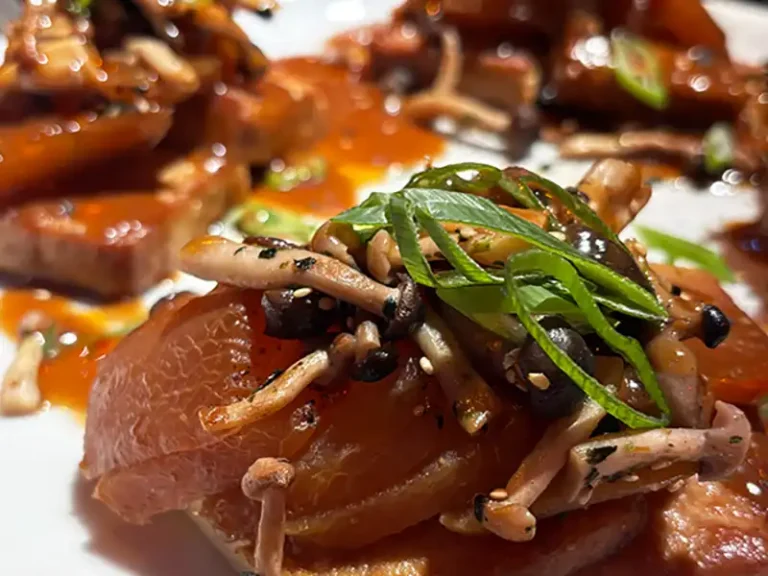 Tofu dashi spectacle